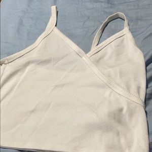 american eagle white tank top